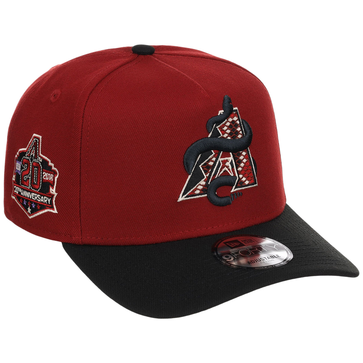 Arizona Diamondbacks Phoenix Crown the City New Era 9FORTY A-Frame (Red/Black)