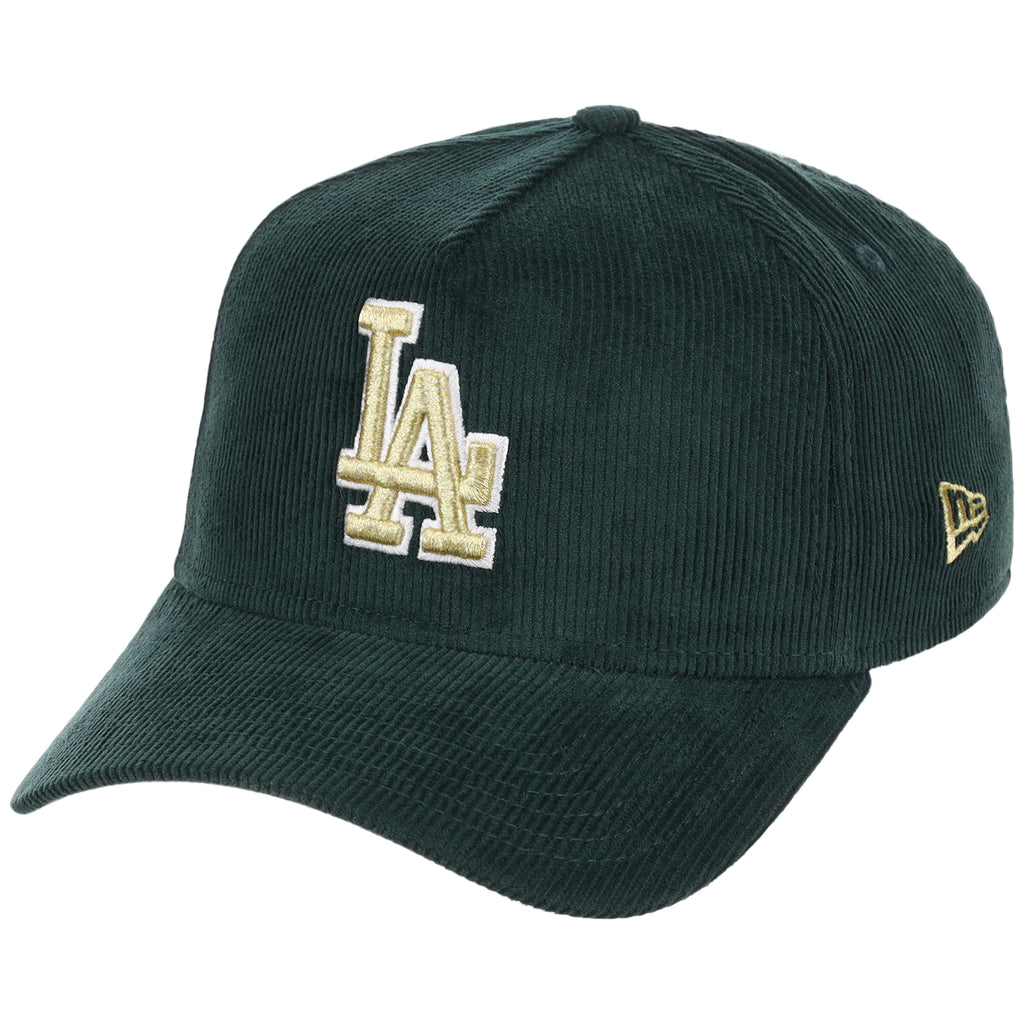 Los Angeles Dodgers MLB Dark Green Cord FASHION CORE New Era 9FORTY A-Frame