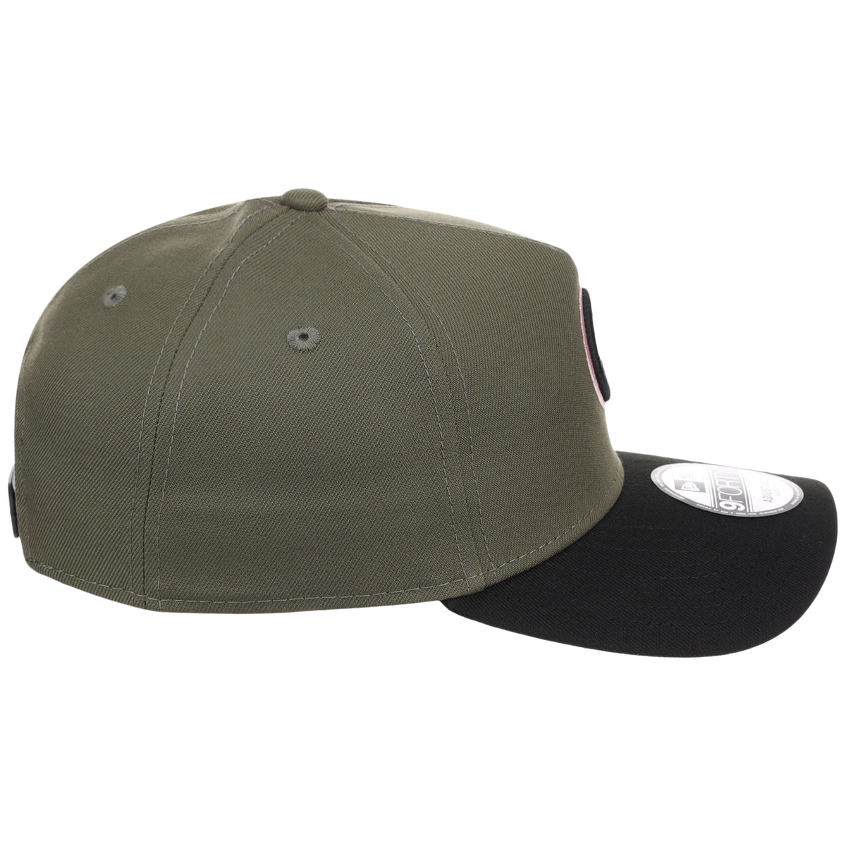 Chicago Cubs MLB Olive x Black & Pink FASHION CORE New Era 9FORTY A-Frame