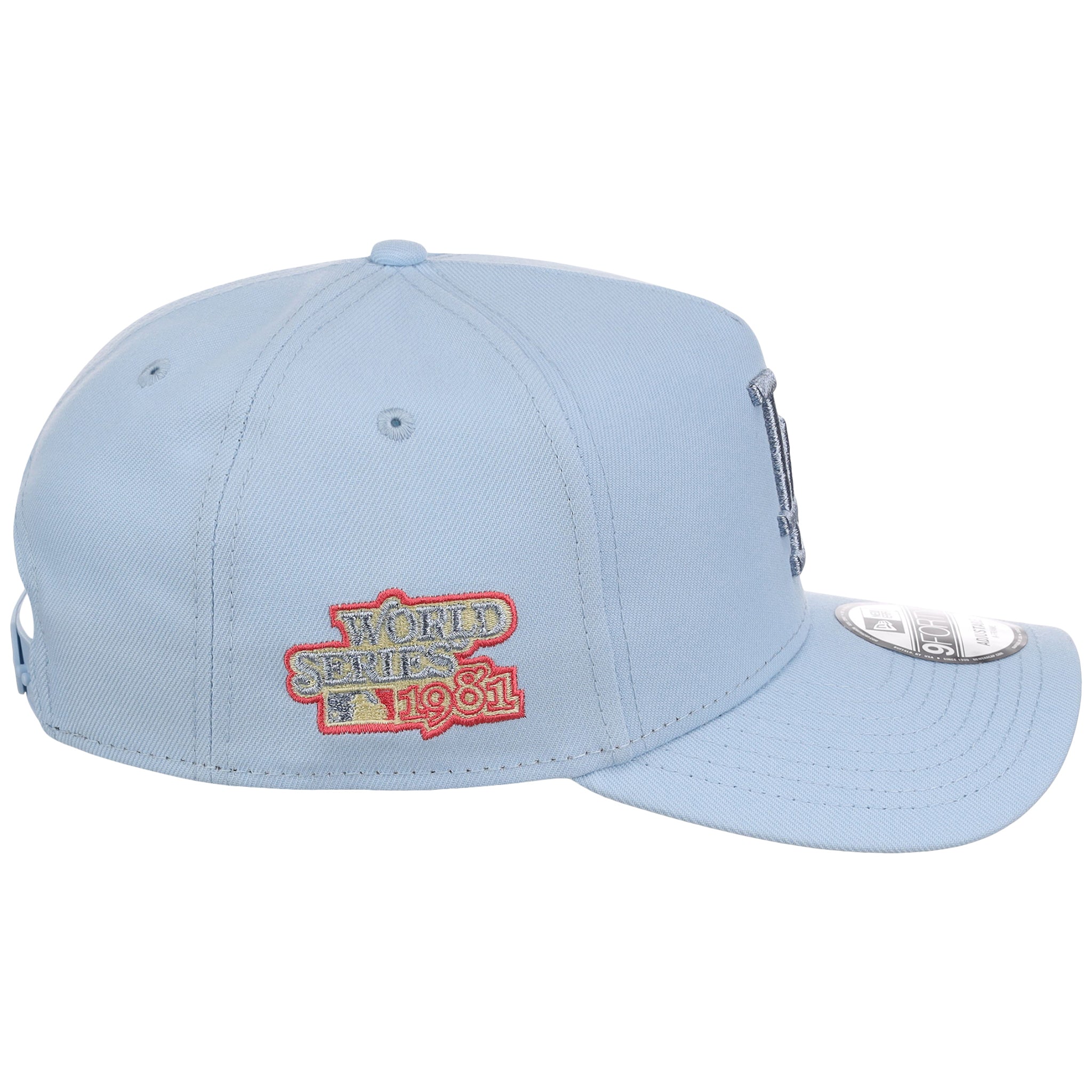 Los Angeles Dodgers MLB Glacial Blue New Era 9FORTY A-Frame