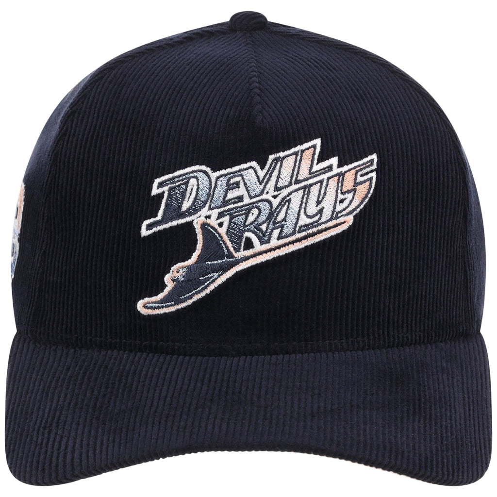 Tampa Bay Rays MLB Peach Ice Navy Cord New Era 9FORTY A-Frame – 5