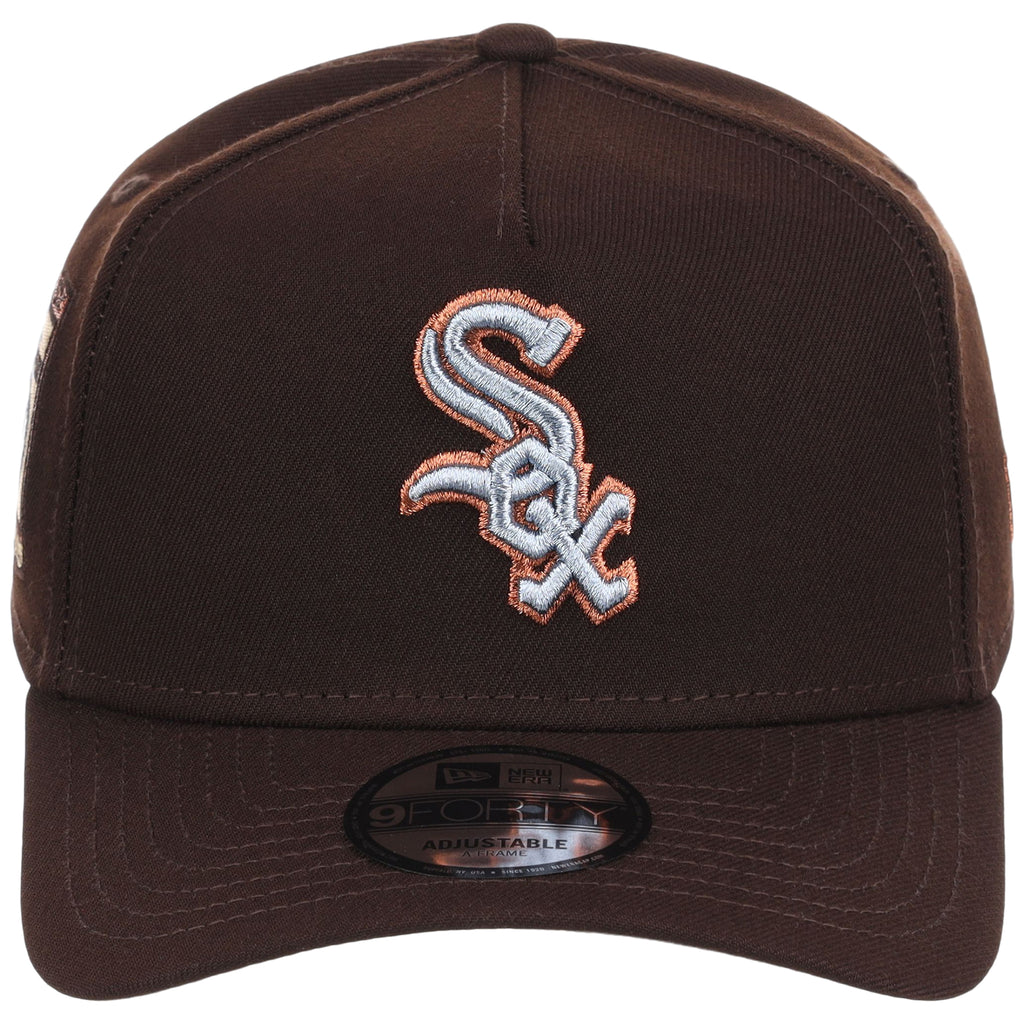Chicago White Sox MLB Frosted Bark New Era 9FORTY A-Frame