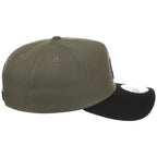 Anaheim Angels MLB Olive x Black & Pink FASHION CORE New Era 9FORTY A-Frame
