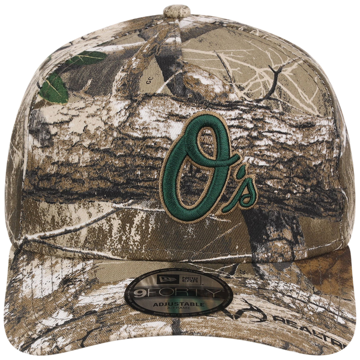 Baltimore Orioles MLB Realtree FASHION CORE New Era 9FORTY A-Frame