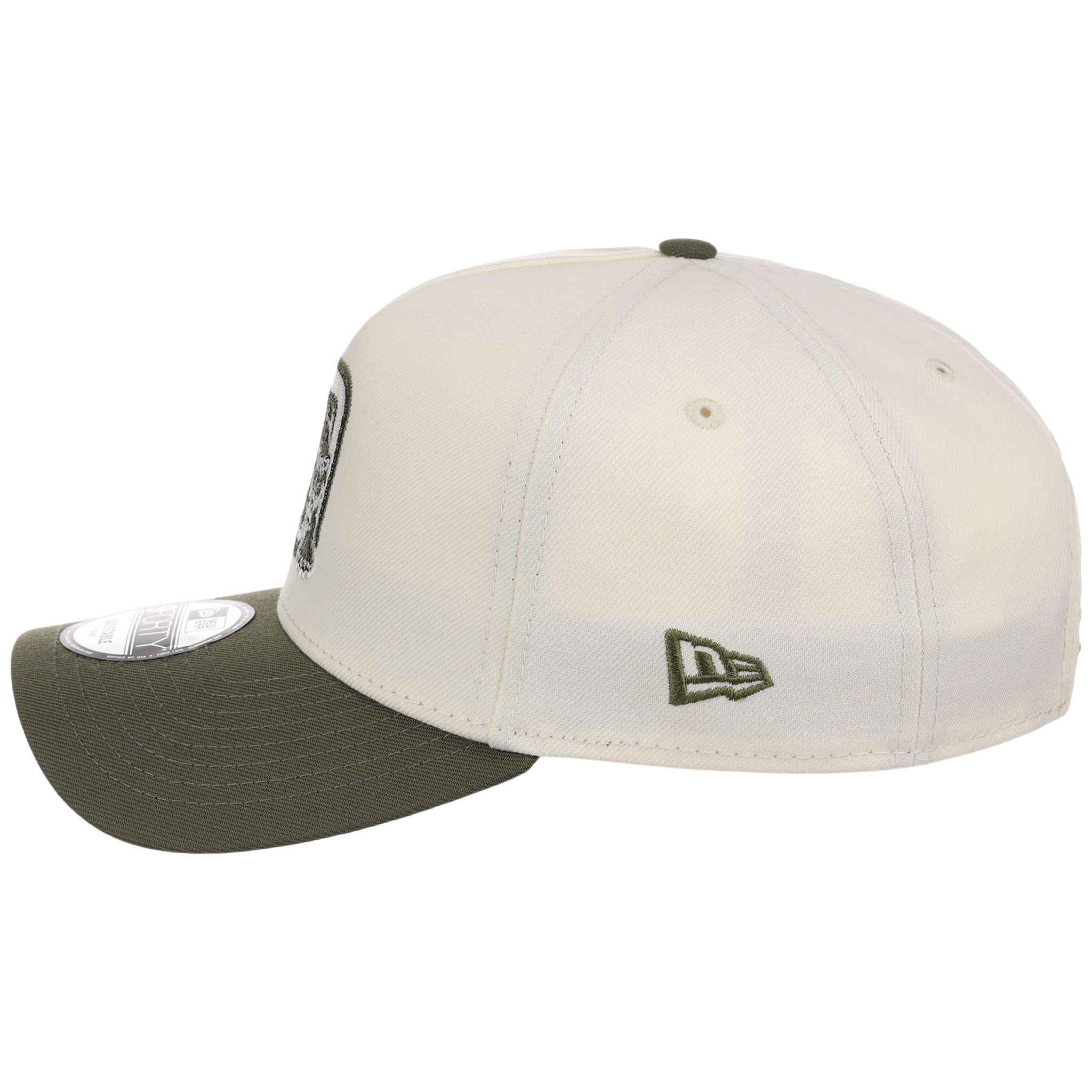 Detroit Tigers MLB Chrome Olive New Era 9FORTY