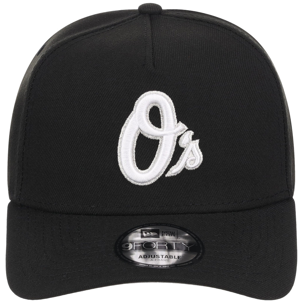 Baltimore Orioles MLB Black x White FASHION CORE New Era 9FORTY A-Frame