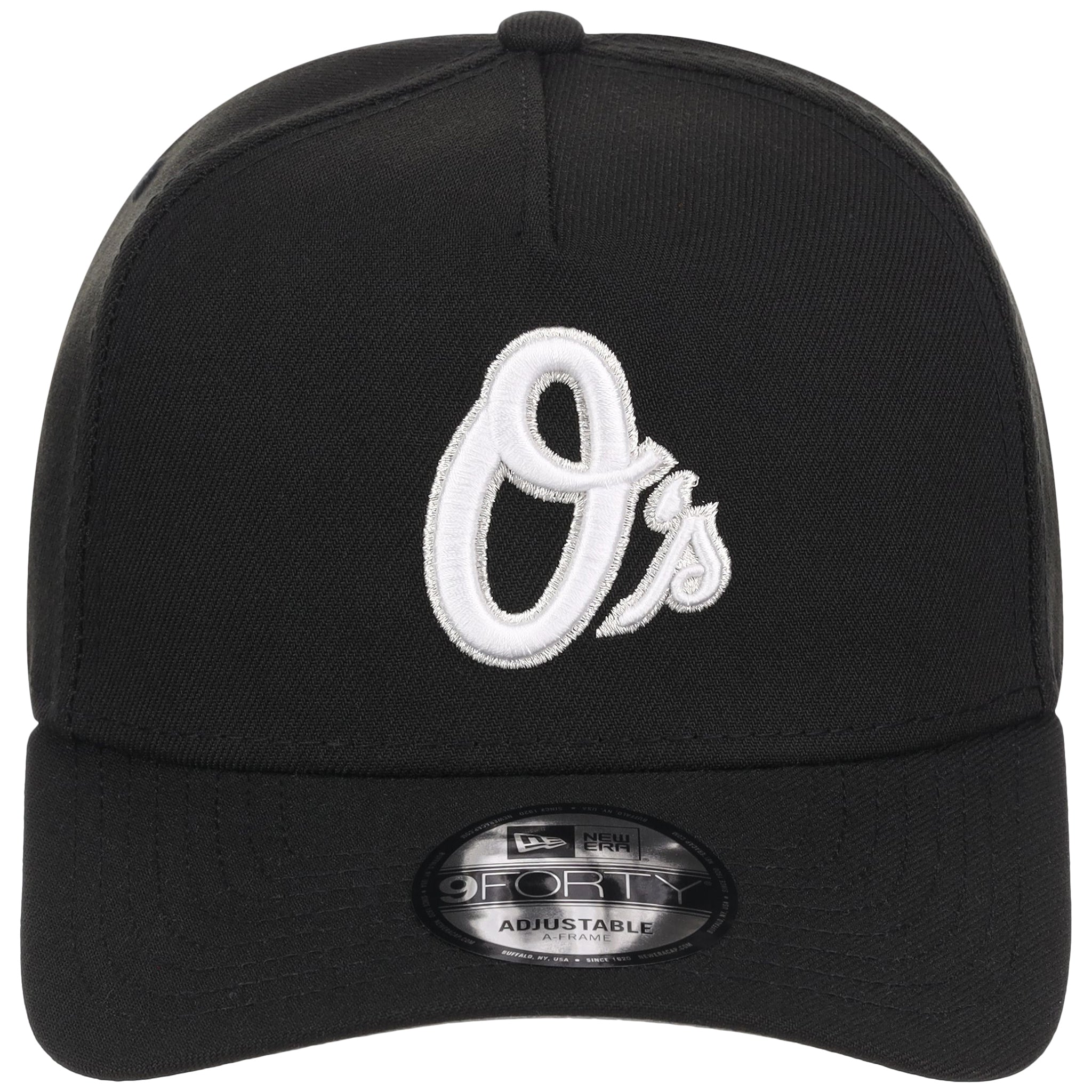 Baltimore Orioles MLB Black x White FASHION CORE New Era 9FORTY A-Frame