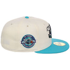 Charlotte Hornets NBA Chrome OTC New Era 59FIFTY (Chrome/Teal)