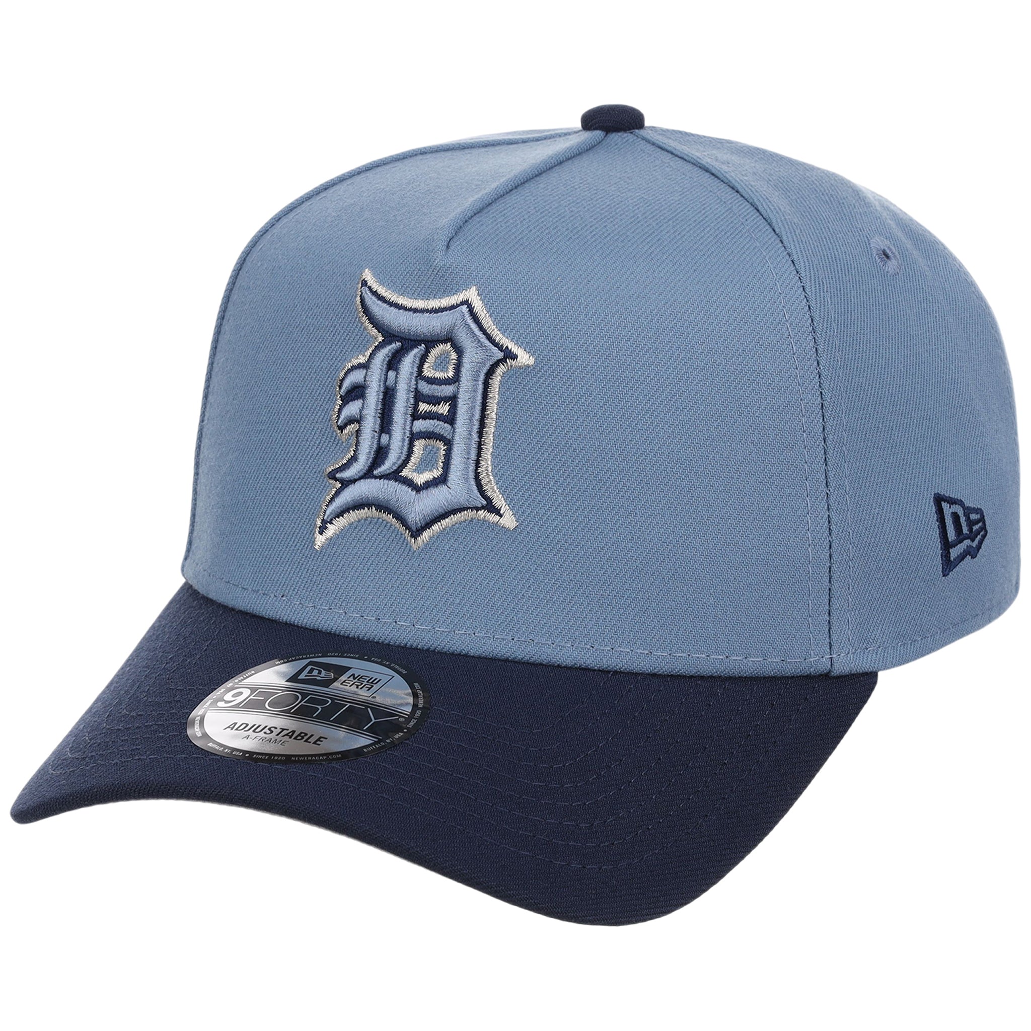 Detroit Tigers MLB Faded Blue x Navy FASHION CORE New Era 9FORTY A-Frame