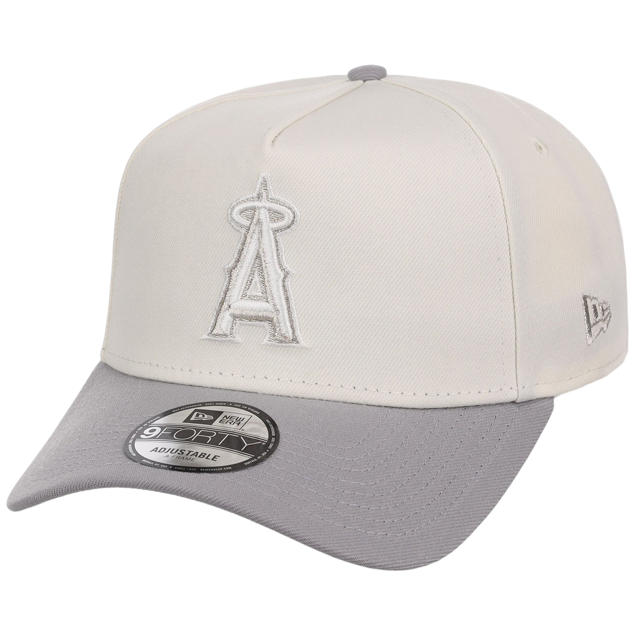 Anaheim Angels MLB Chrome x Gray FASHION CORE New Era 9FORTY A-Frame