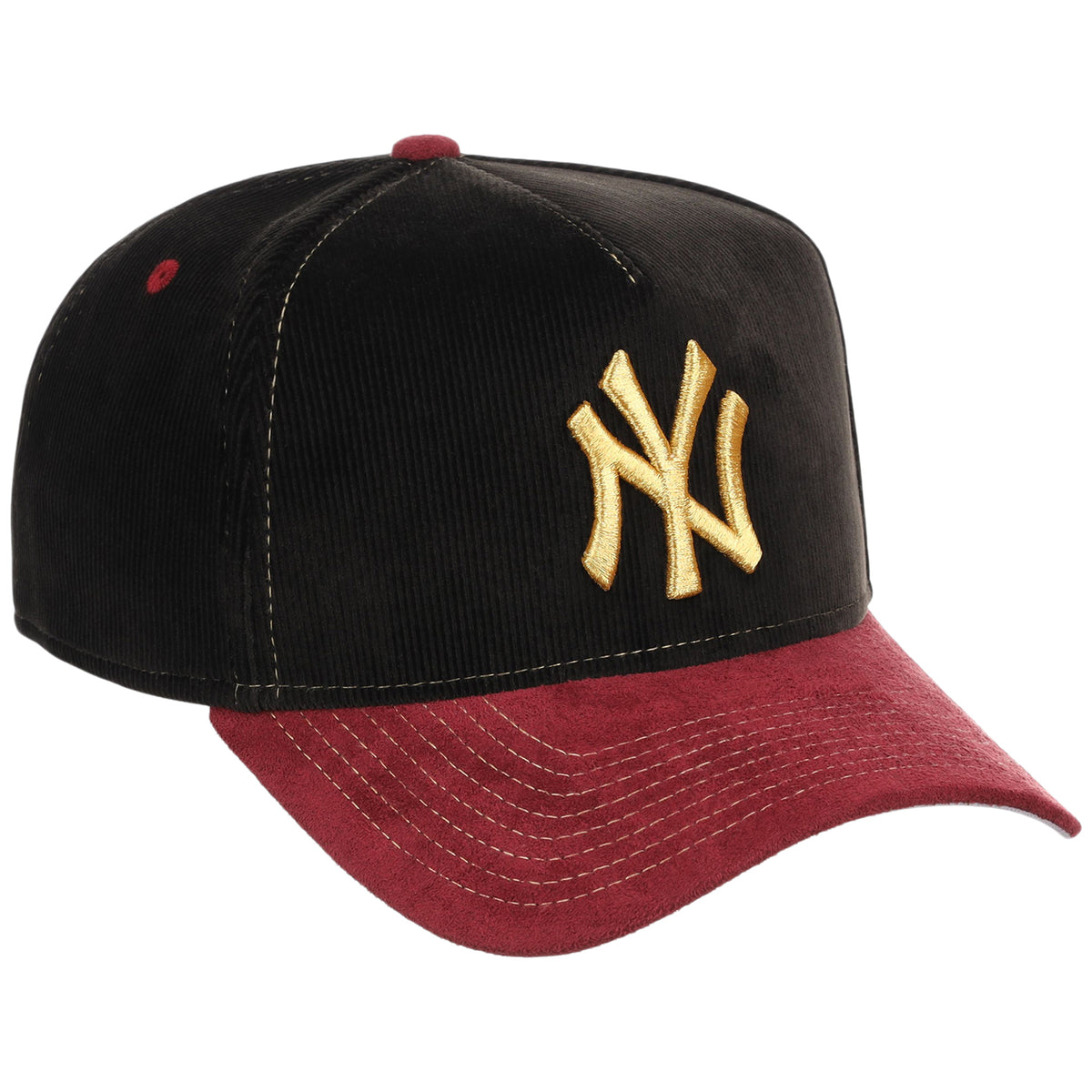 New York Yankees Michael Rainey Jr. x New York Yankees “With Love” New Era Collection - Cord New Era 9FORTY A-Frame