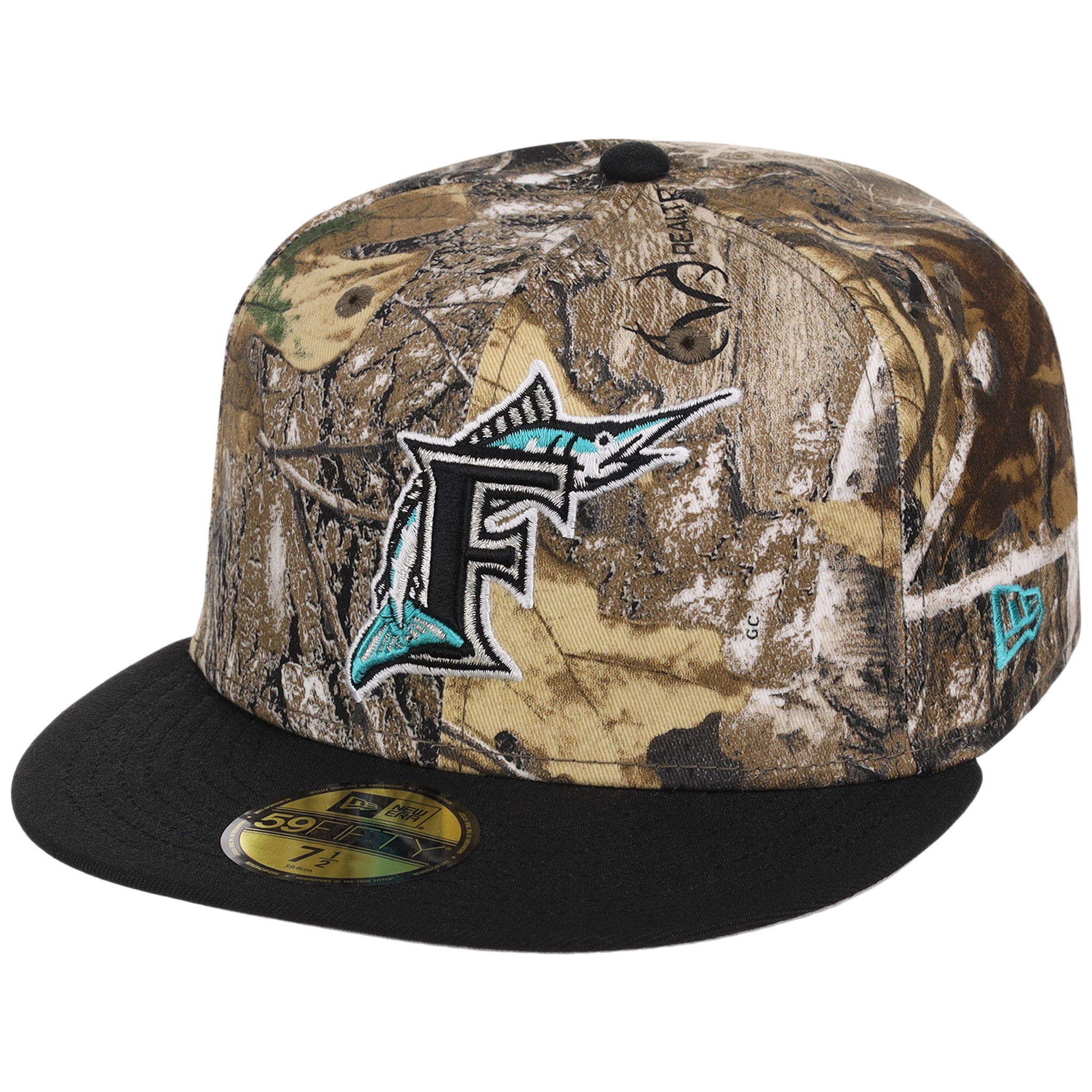 Miami Marlins MLB Realtree OTC New Era 59FIFTY