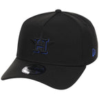 Houston Astros MLB Black x Royal FASHION CORE New Era 9FORTY A-Frame