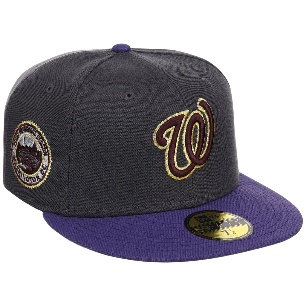 Washington Nationals MLB Midnight Orchid New Era 59FIFTY
