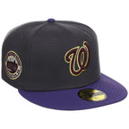Washington Nationals MLB Midnight Orchid New Era 59FIFTY