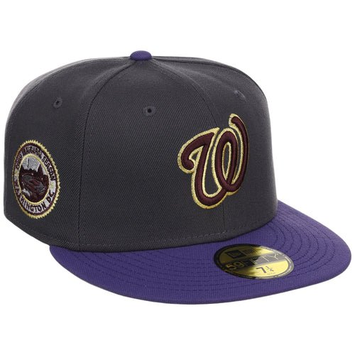 Washington Nationals MLB Midnight Orchid New Era 59FIFTY
