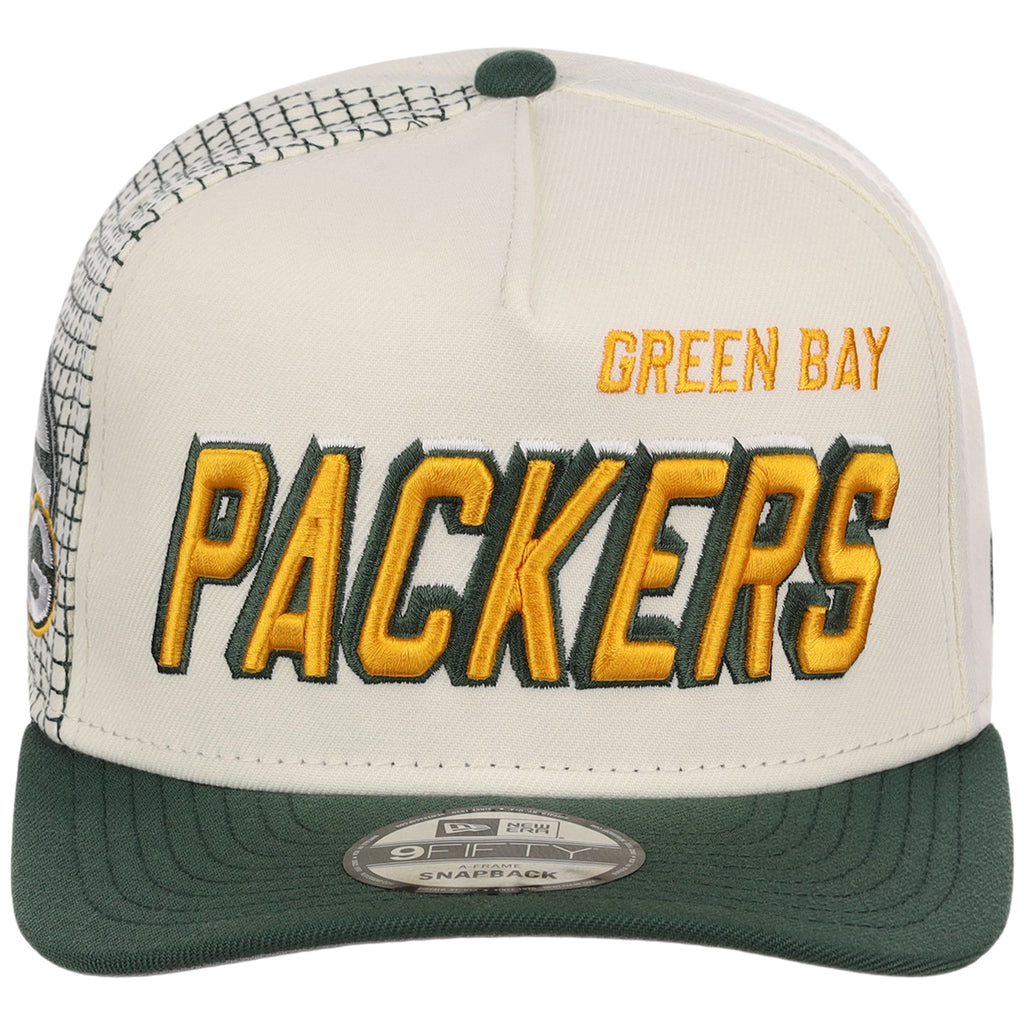 Green Bay Packers NFL Gridlock New Era 9FIFTY A-Frame