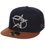 Houston Astros MLB Navy Auburn New Era 59FIFTY