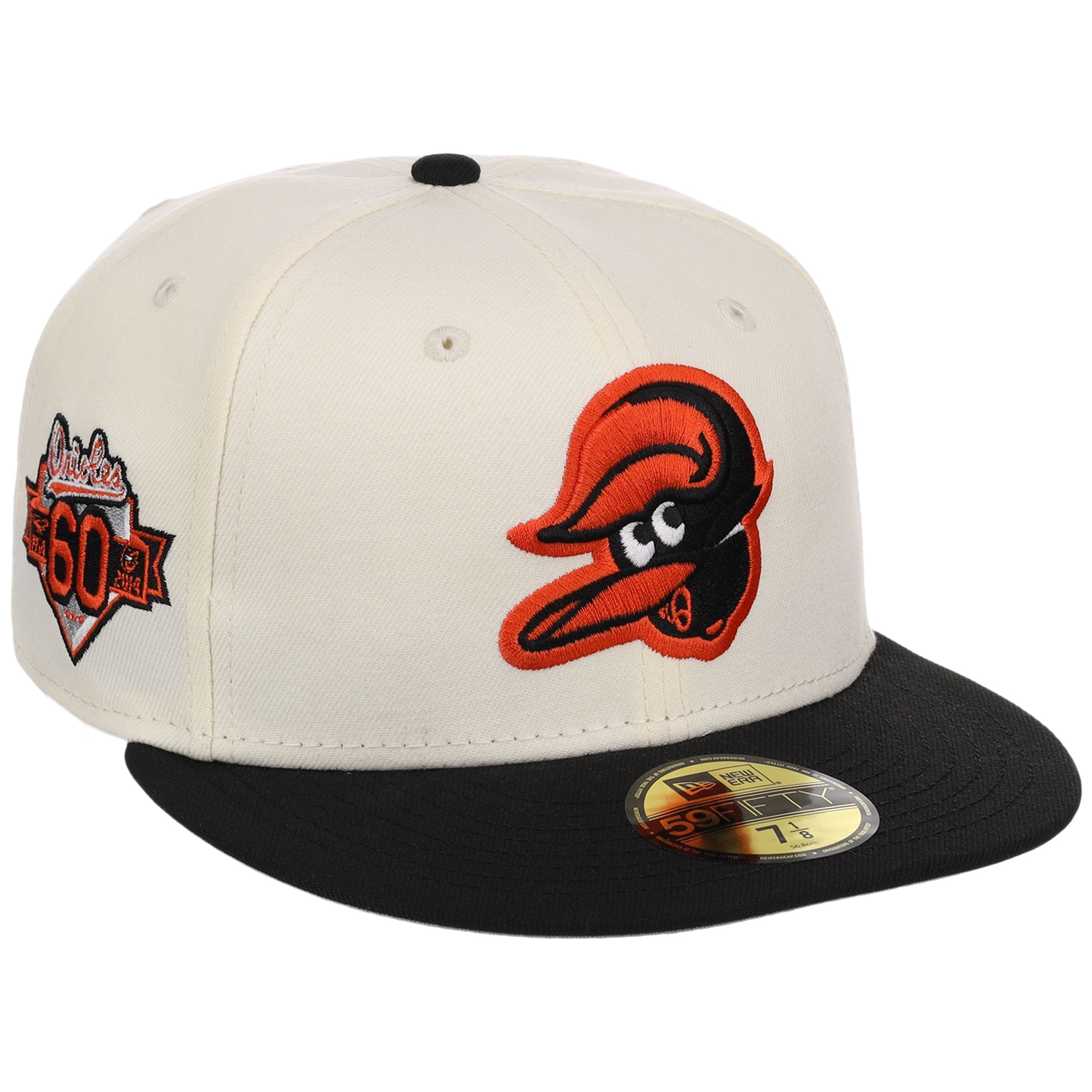Baltimore Orioles MLB Flipmode 2.0 New Era 59FIFTY (Chrome/Black/Gray)