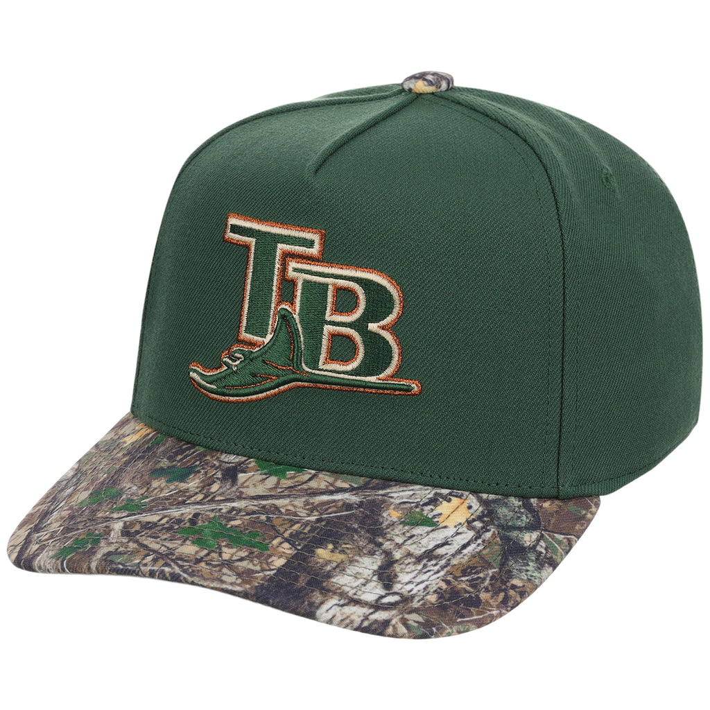 Tampa Bay Rays MLB Mitchell & Ness Copper Trees Pro Pinch