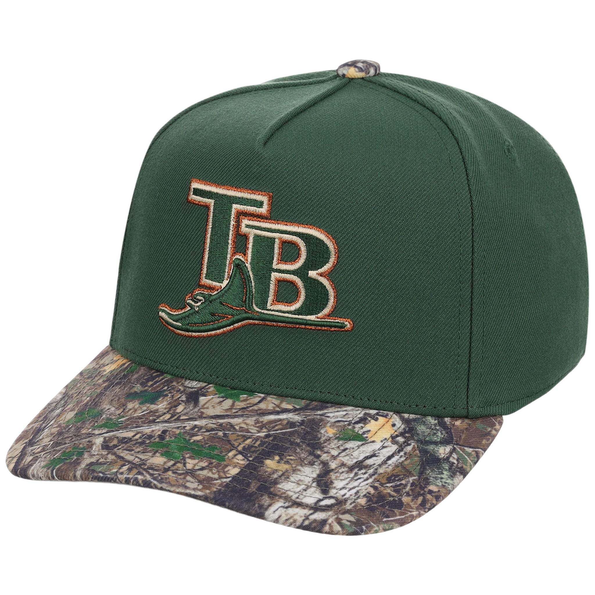 Tampa Bay Rays MLB Mitchell & Ness Copper Trees Pro Pinch
