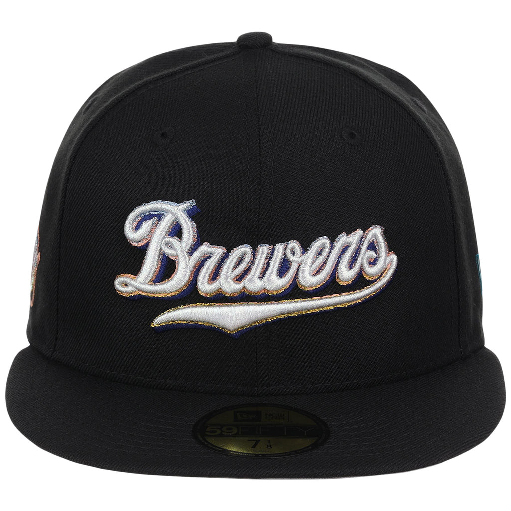 Milwaukee Brewers MLB City Connect - Black Metallics New Era 59FIFTY