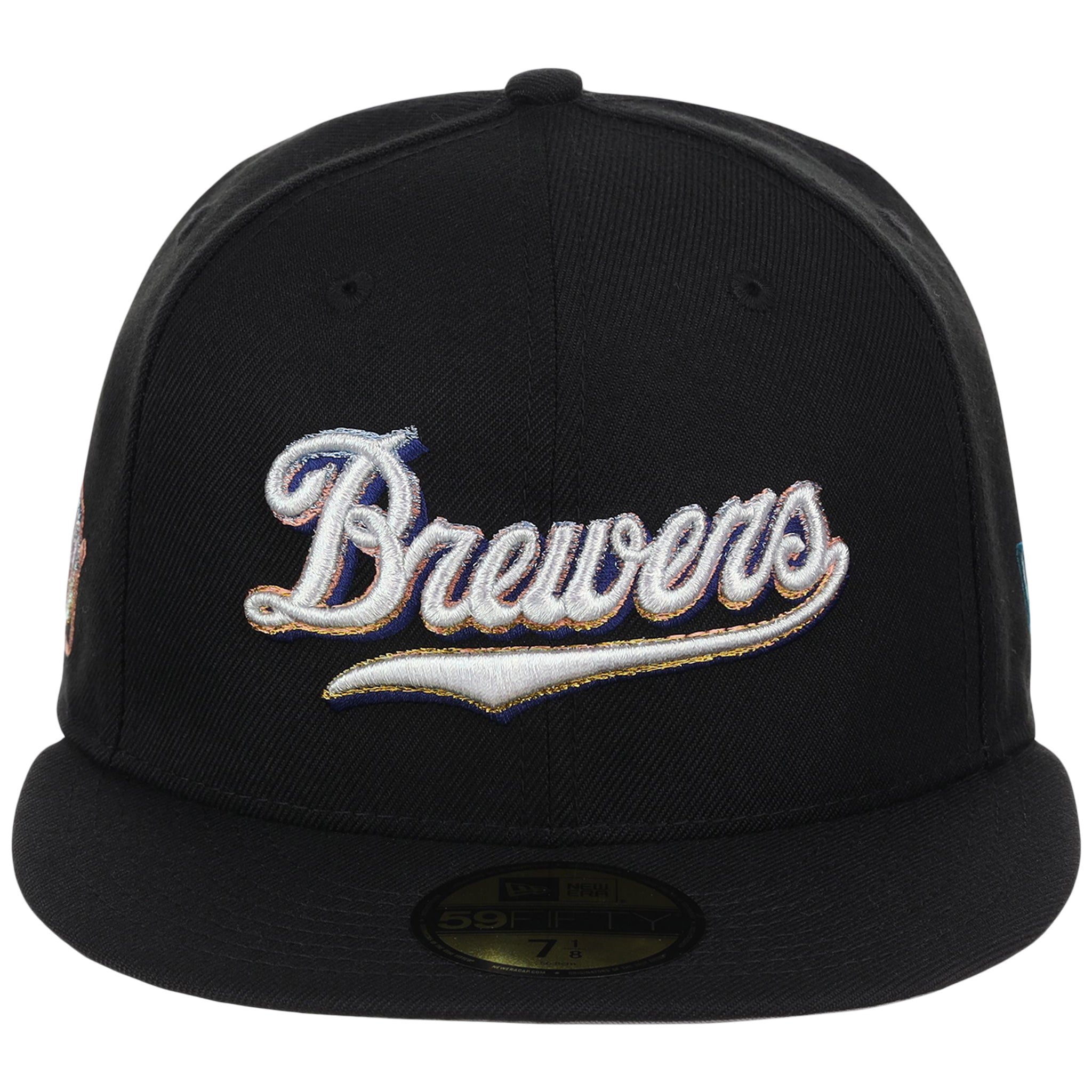 Milwaukee Brewers MLB City Connect - Black Metallics New Era 59FIFTY