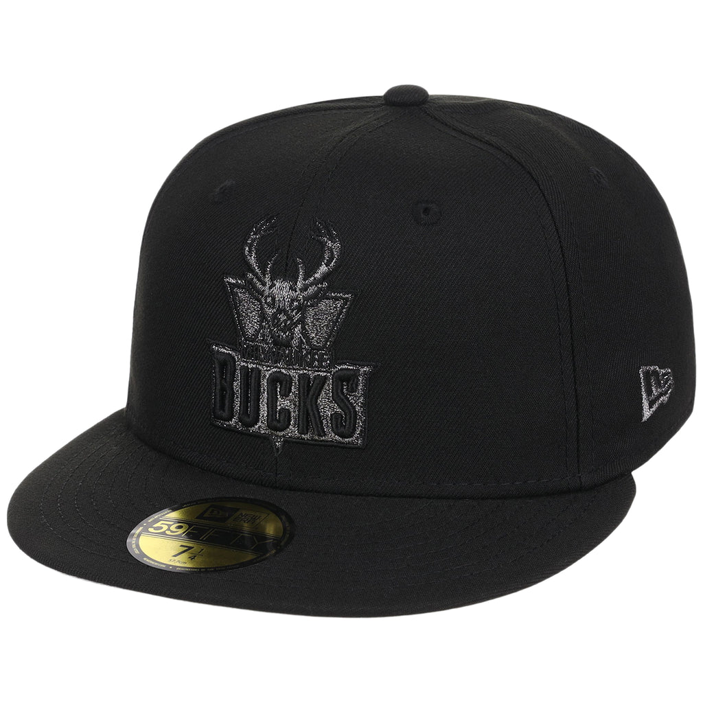 Milwaukee Bucks NBA Liquid Titanium New Era 59FIFTY