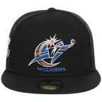 Washington Wizards NBA Black Dome New Era 59FIFTY