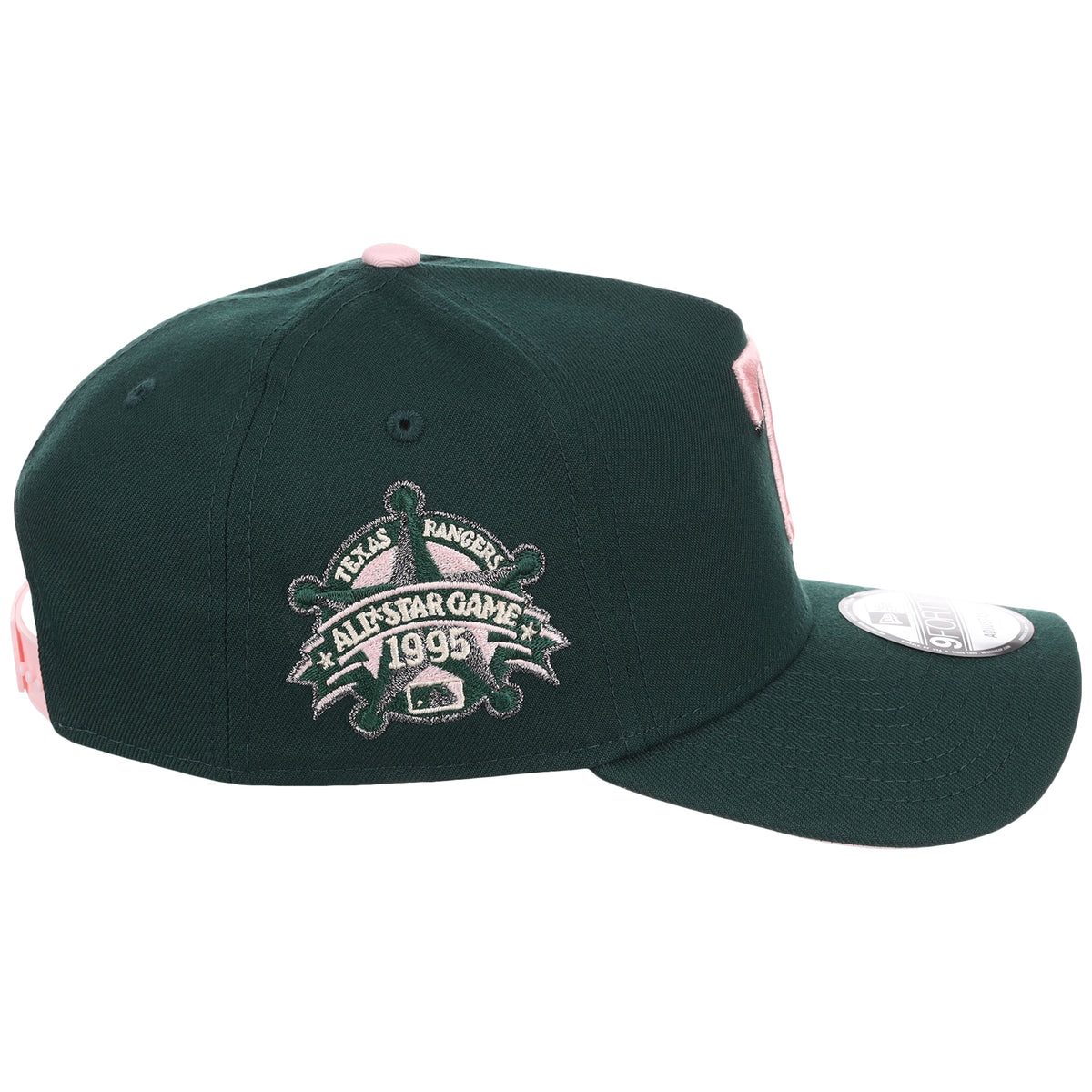 Texas Rangers MLB Emerald Bloom New Era 9FORTY A-Frame
