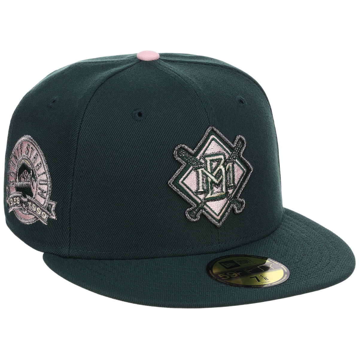 Milwaukee Brewers MLB Emerald Bloom New Era 59FIFTY
