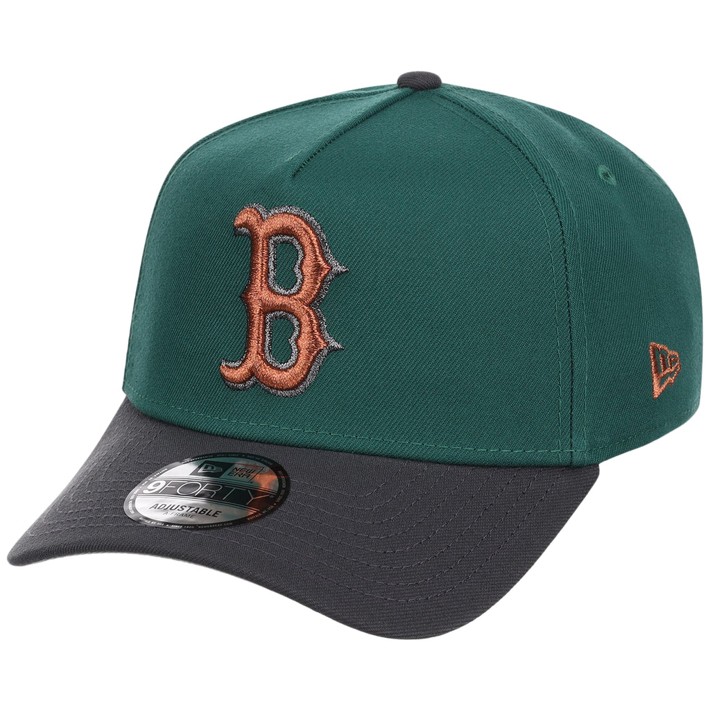 Boston Red Sox MLB Emerald Graphite New Era 9FORTY