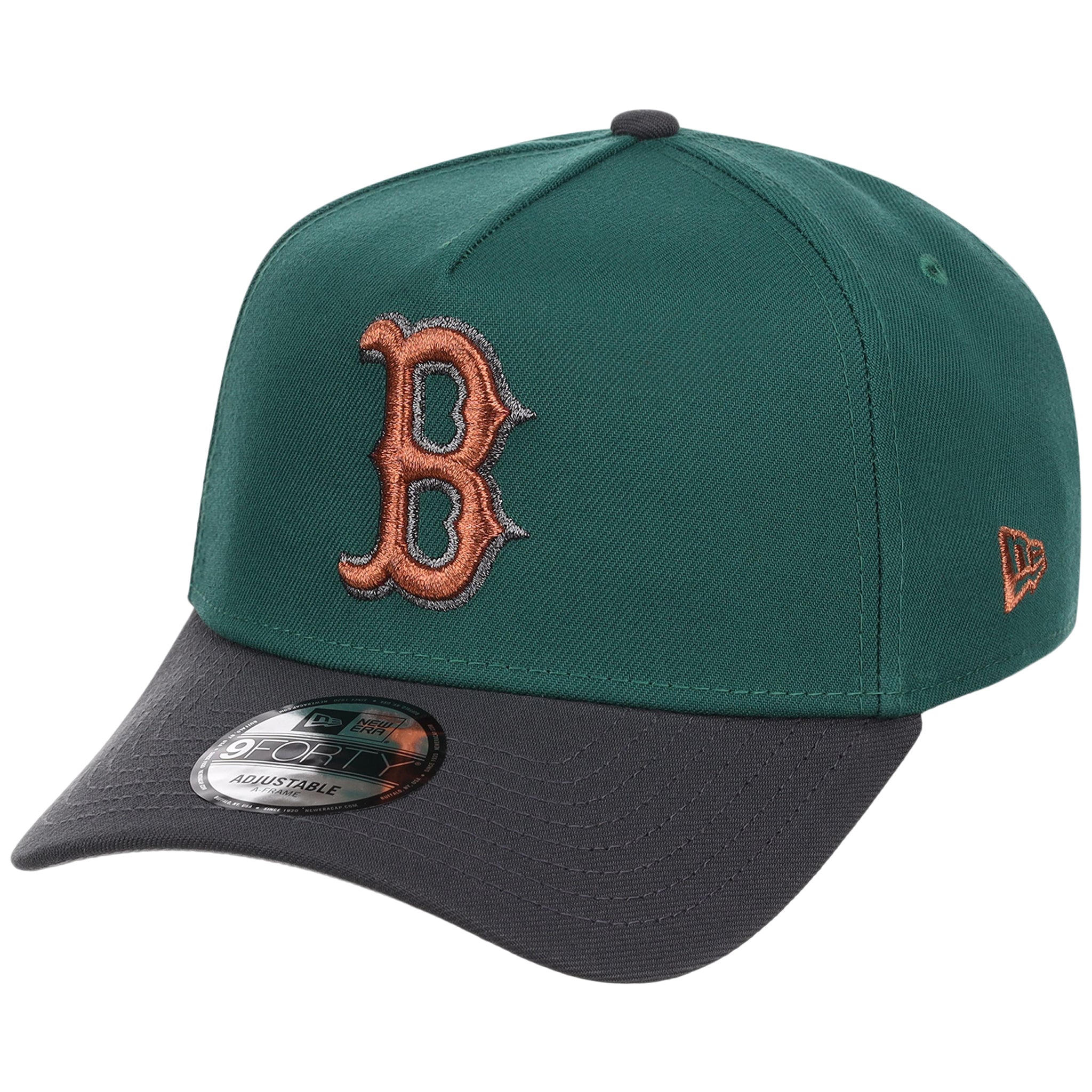 Boston Red Sox MLB Emerald Graphite New Era 9FORTY