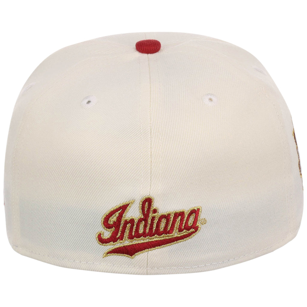 Indiana Hoosiers IU Champ Pack New Era 59FIFTY (Chrome/Red)