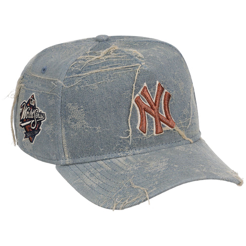 New York Yankees MLB Oxidized Denim New Era 9FORTY A-Frame