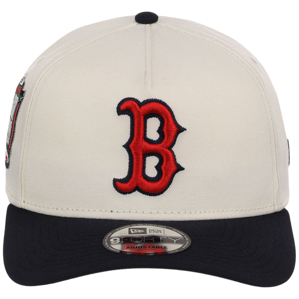 Boston Red Sox MLB Chrome OTC New Era 9FORTY A-Frame