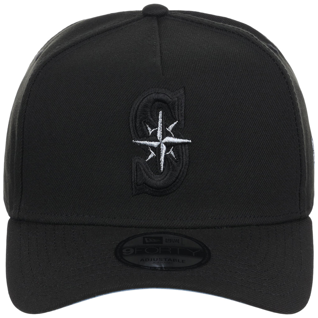 Seattle Mariners MLB Black Sky FASHION CORE New Era 9FORTY A-Frame