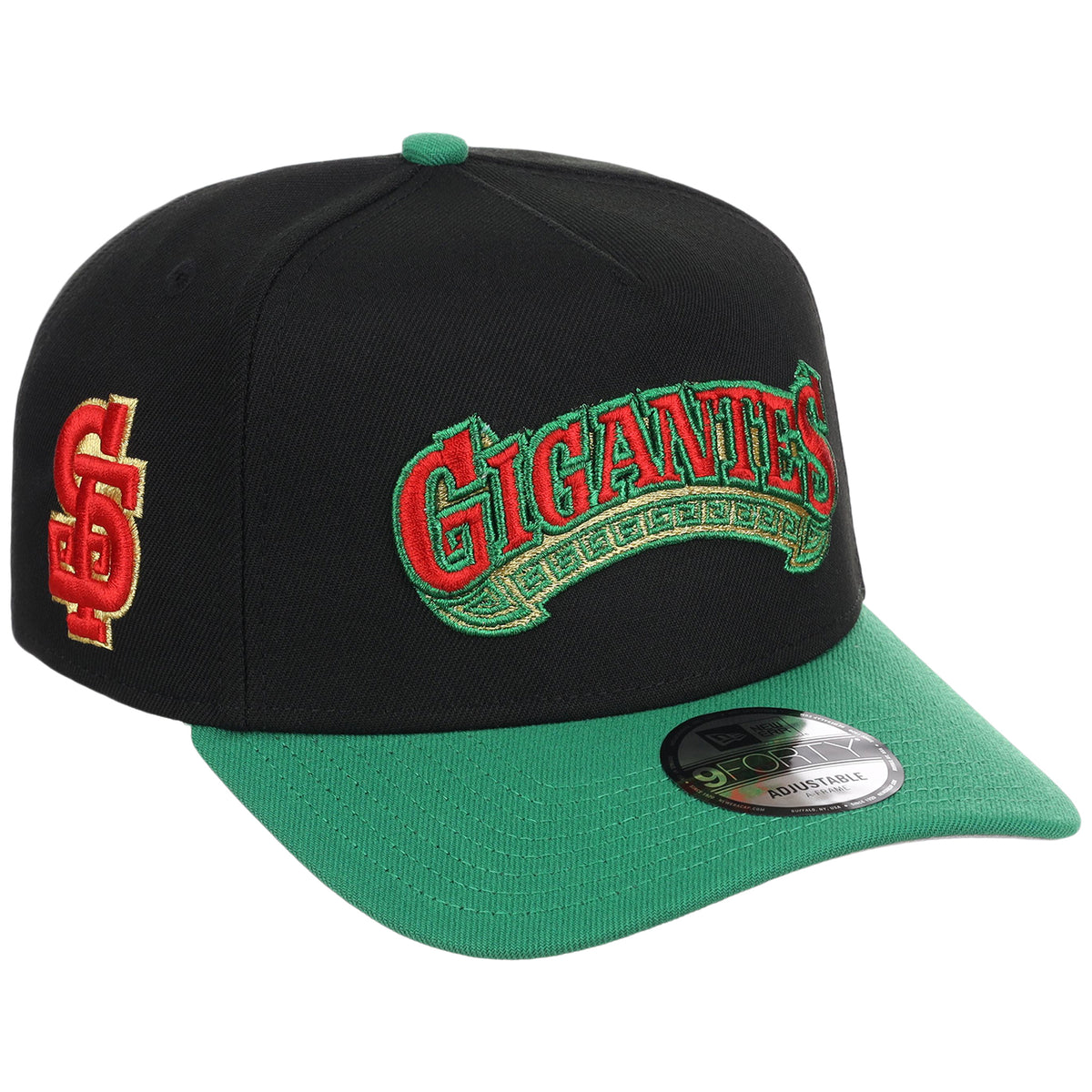 San Francisco Giants San Francisco Crown the City New Era 9FORTY (Black/Kelly Green) – 1
