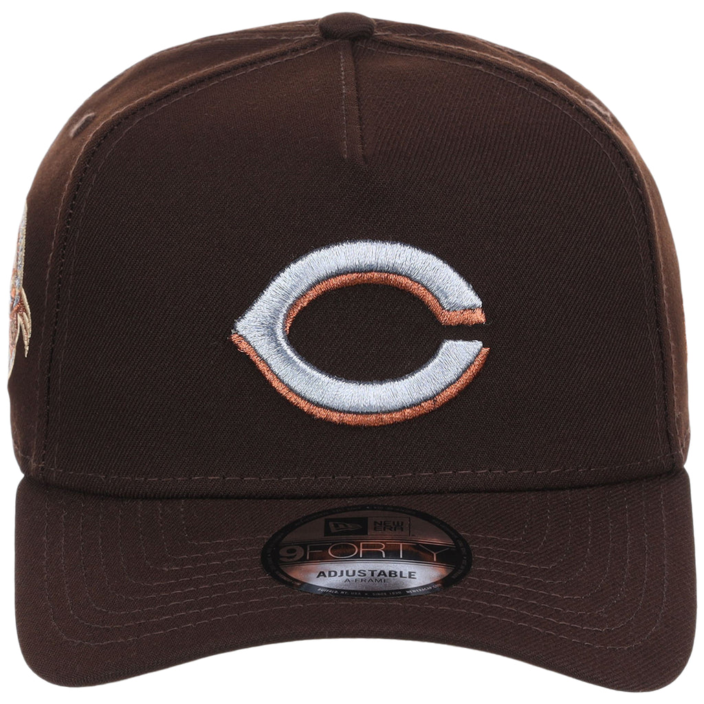 Cincinnati Reds MLB Frosted Bark New Era 9FORTY A-Frame