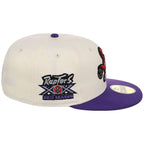 Toronto Raptors NBA Chrome OTC New Era 59FIFTY (Chrome/Purple)