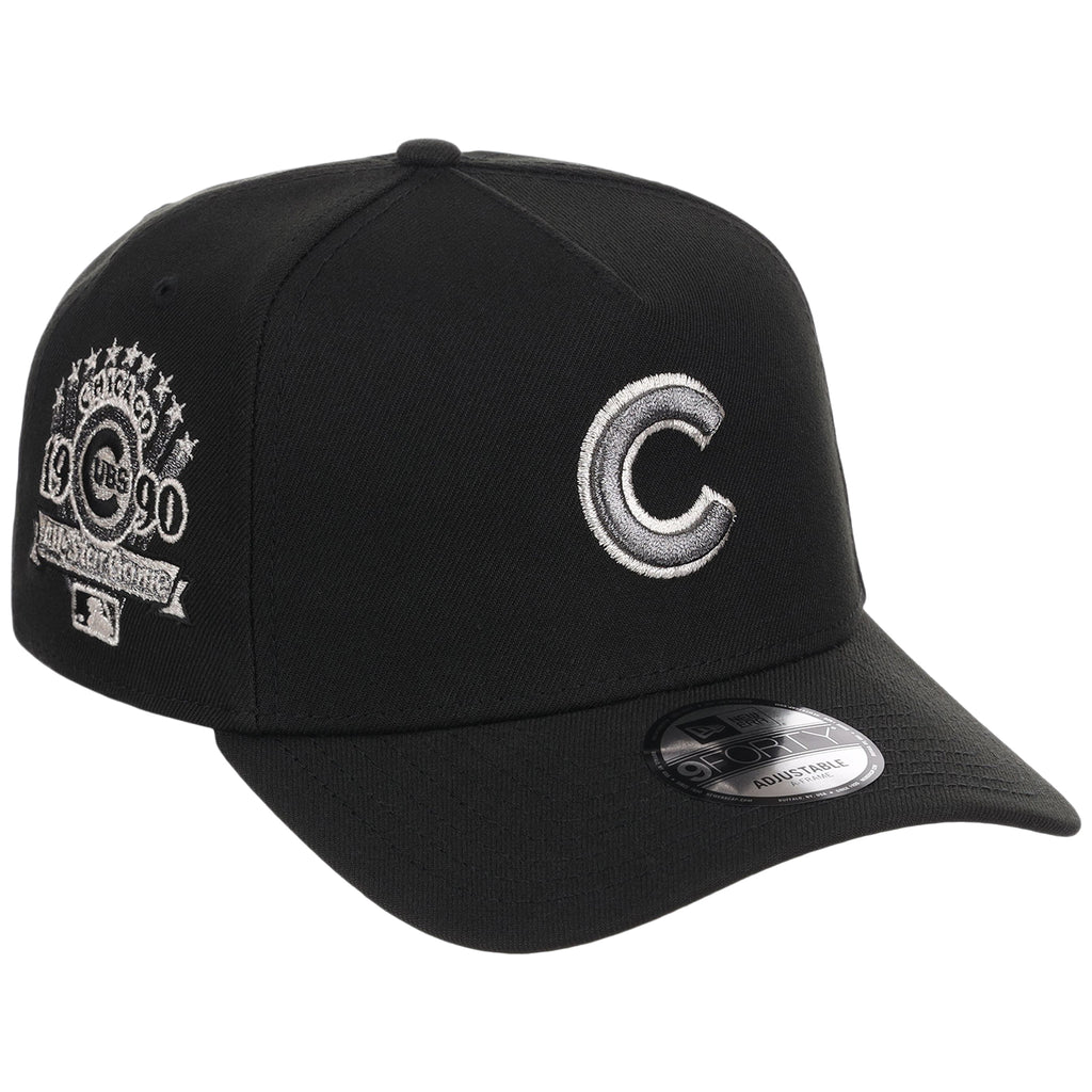 Chicago Cubs MLB Liquid Titanium New Era 9FORTY A-Frame