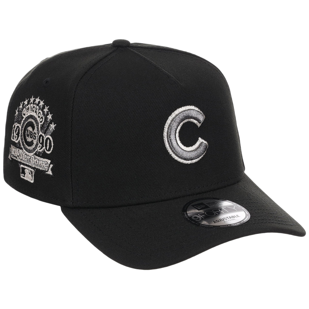 Chicago Cubs MLB Liquid Titanium New Era 9FORTY A-Frame