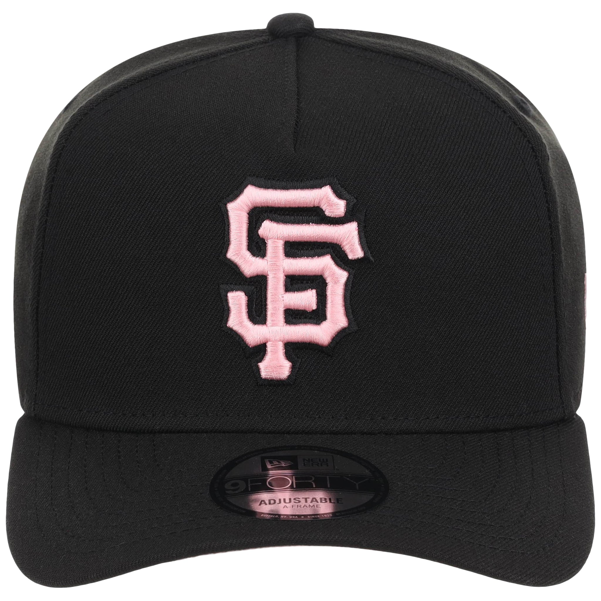 San Francisco Giants MLB Black x Pink FASHION CORE New Era 9FORTY A-Frame