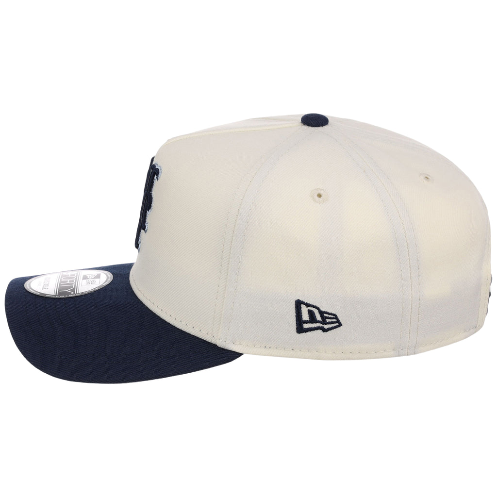 New York Mets MLB Chrome x Navy FASHION CORE New Era 9FORTY A-Frame