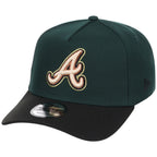 Atlanta Braves MLB Dark Green x Black FASHION CORE New Era 9FORTY A-Frame
