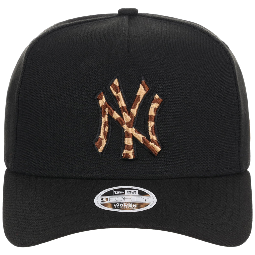 New York Yankees Cheetah Women's New Era 9FORTY A-Frame