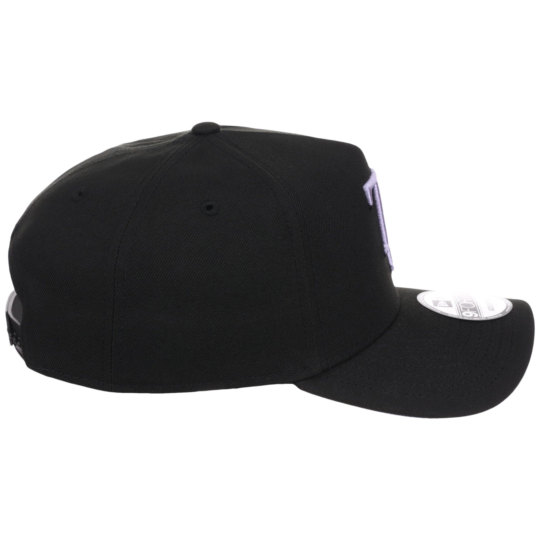 Tampa Bay Rays MLB Black x Lavender FASHION CORE New Era 9FORTY A-Frame