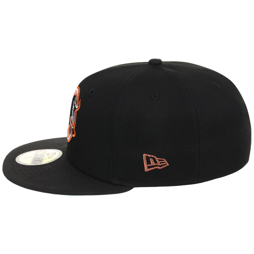 Durham Bulls MiLB Black Dome New Era 59FIFTY