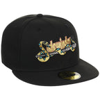 Tucson Sidewinders Phoenix Crown the City New Era 59FIFTY (Black/Black)