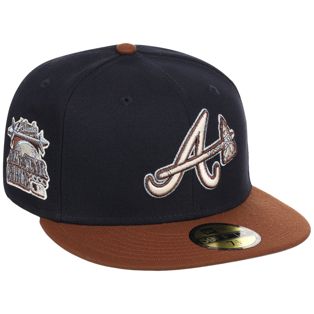 Atlanta Braves MLB Navy Auburn New Era 59FIFTY